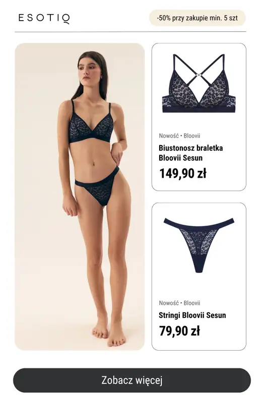 Esotiq - gazetka promocyjna -50% przy zakupie min. 5 sztuk od środy 04.06 do niedzieli 15.06 - strona 2