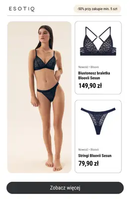 Esotiq - gazetka promocyjna -50% przy zakupie min. 5 sztuk od środy 04.06 do niedzieli 15.06 - strona 2 Esotiq - gazetka promocyjna -50% przy zakupie min. 5 sztuk od środy 04.06 do niedzieli 15.06 - strona 2