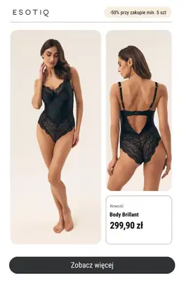 Esotiq - gazetka promocyjna -50% przy zakupie min. 5 sztuk od środy 04.06 do niedzieli 15.06 - strona 10 Esotiq - gazetka promocyjna -50% przy zakupie min. 5 sztuk od środy 04.06 do niedzieli 15.06 - strona 10