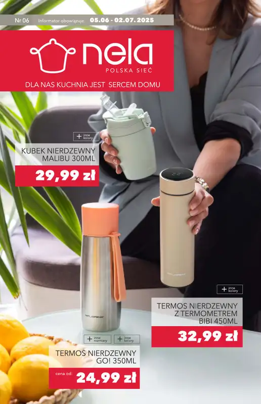Nela - gazetka promocyjna Gazetka od czwartku 05.06 do środy 02.07