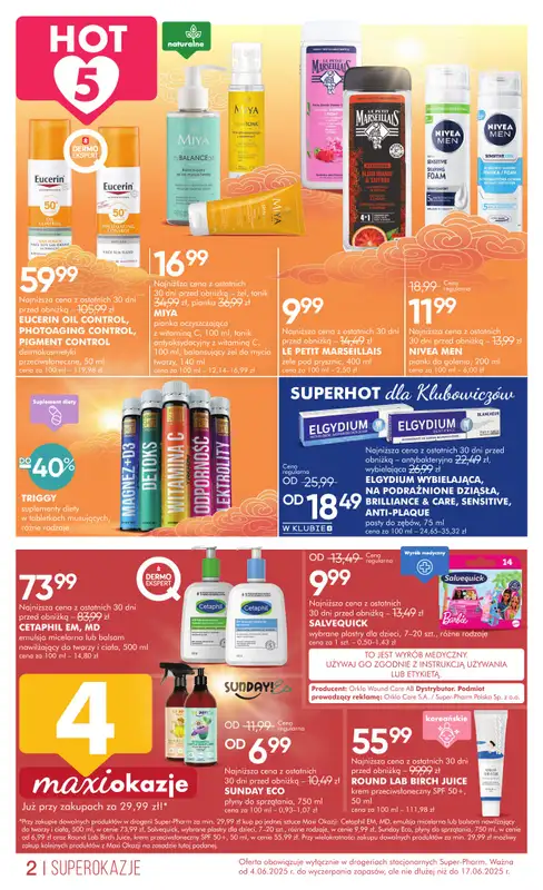 Super-Pharm - gazetka promocyjna Gazetka od środy 04.06 do wtorku 17.06 - strona 2
