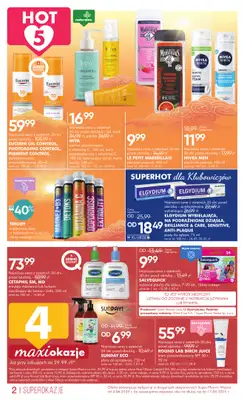 Super-Pharm - gazetka promocyjna Gazetka od środy 04.06 do wtorku 17.06 - strona 2 Super-Pharm - gazetka promocyjna Gazetka od środy 04.06 do wtorku 17.06 - strona 2