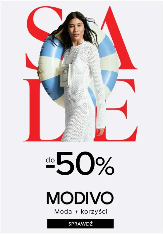 Modivo - gazetka promocyjna SALE do -50%! od wtorku 03.06 do środy 25.06