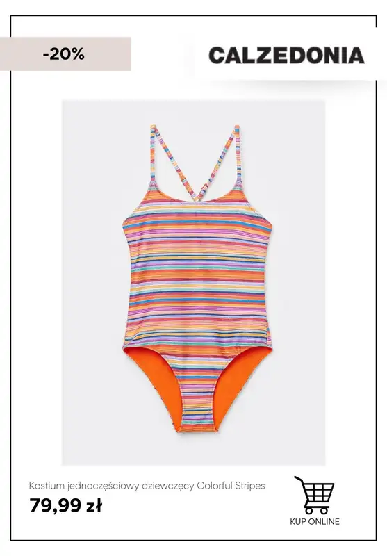 Calzedonia - gazetka promocyjna -20% na kąpielówki męskie i stroje dziecięce od wtorku 03.06  - strona 7