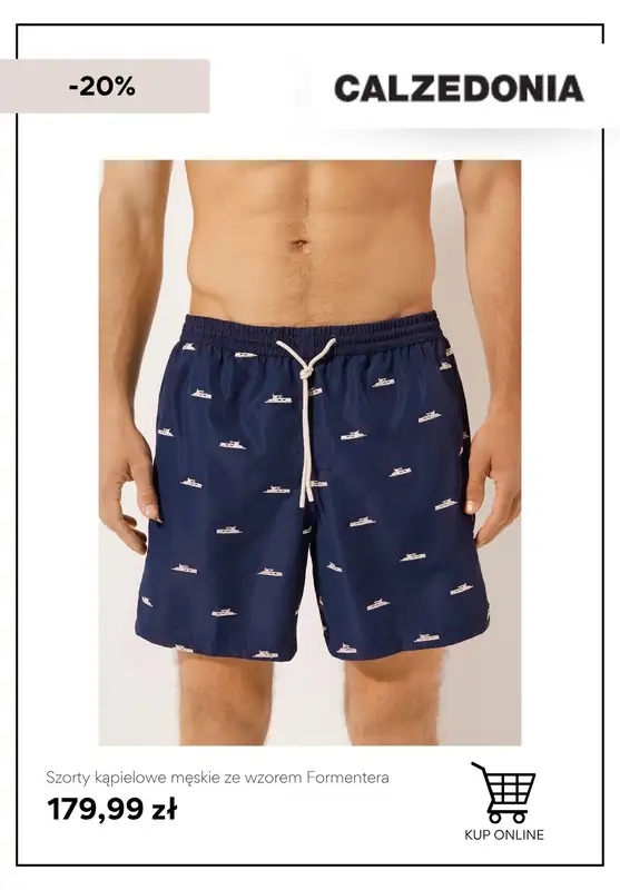 Calzedonia - gazetka promocyjna -20% na kąpielówki męskie i stroje dziecięce od wtorku 03.06  - strona 4