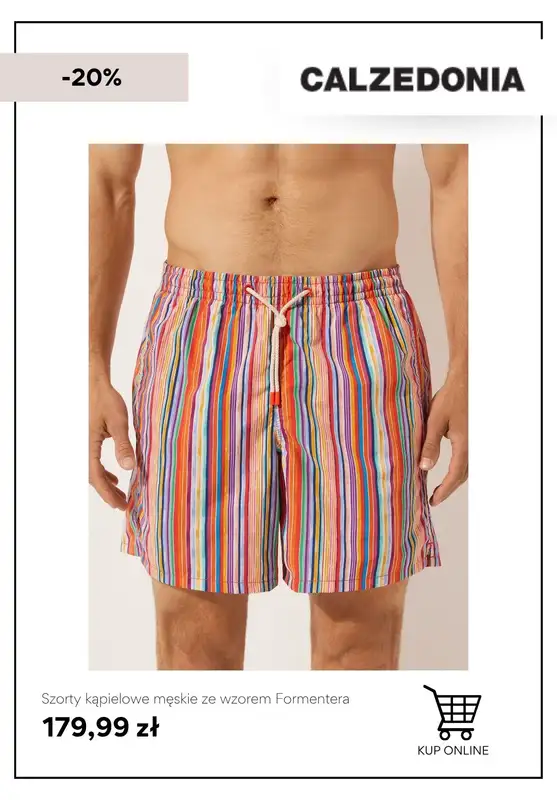 Calzedonia - gazetka promocyjna -20% na kąpielówki męskie i stroje dziecięce od wtorku 03.06  - strona 2