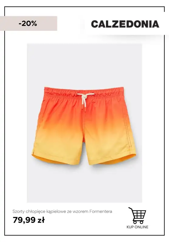 Calzedonia - gazetka promocyjna -20% na kąpielówki męskie i stroje dziecięce od wtorku 03.06  - strona 3