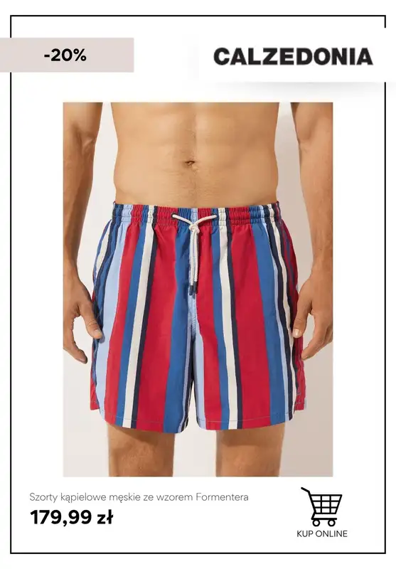 Calzedonia - gazetka promocyjna -20% na kąpielówki męskie i stroje dziecięce od wtorku 03.06  - strona 6