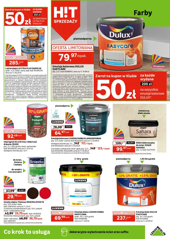 Leroy Merlin - gazetka promocyjna Gazetka od środy 04.06 do wtorku 24.06 - strona 15