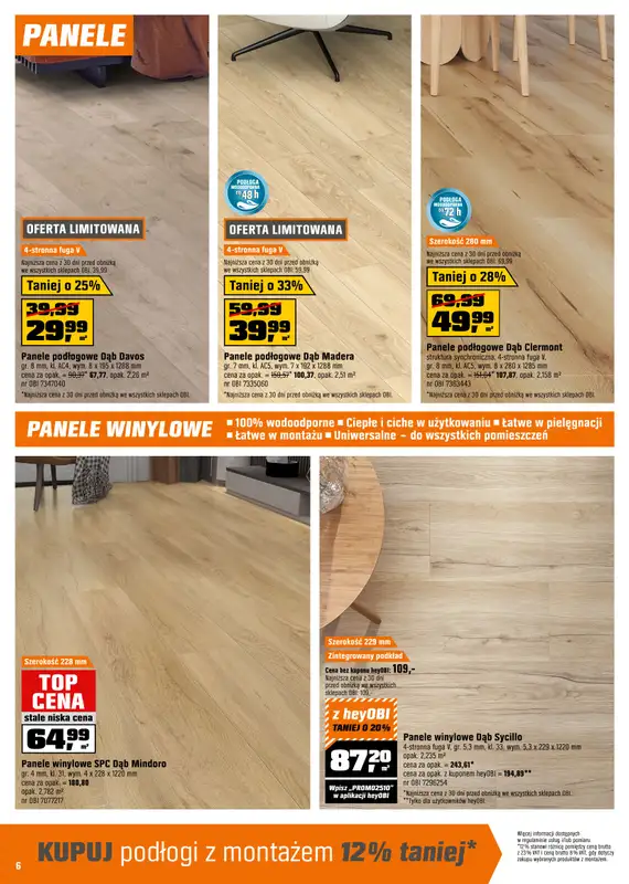 OBI - gazetka promocyjna Gazetka od środy 04.06 do wtorku 17.06 - strona 6