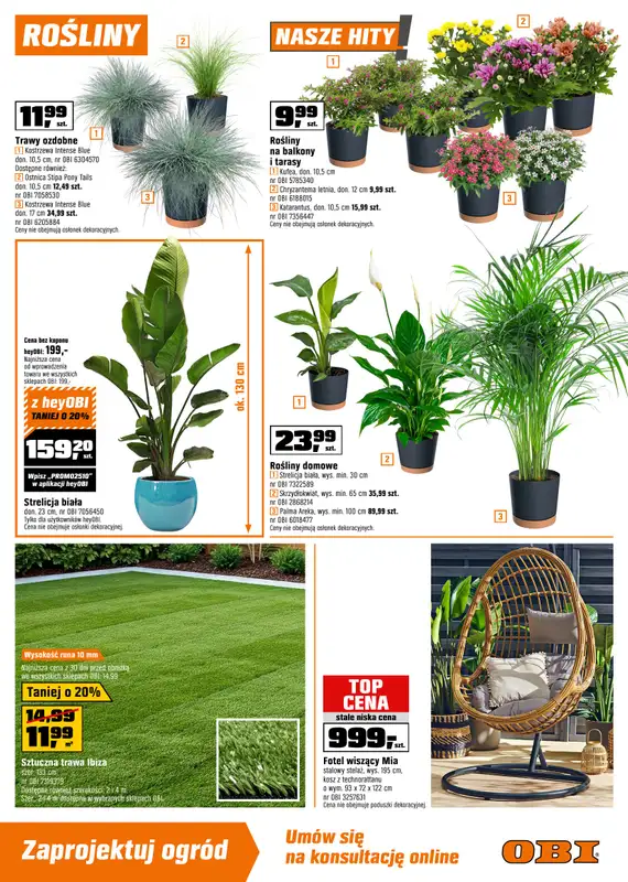 OBI - gazetka promocyjna Gazetka od środy 04.06 do wtorku 17.06 - strona 9