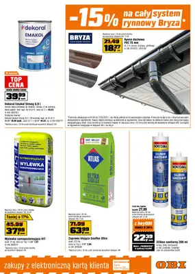 OBI - gazetka promocyjna Gazetka od środy 04.06 do wtorku 17.06 - strona 11