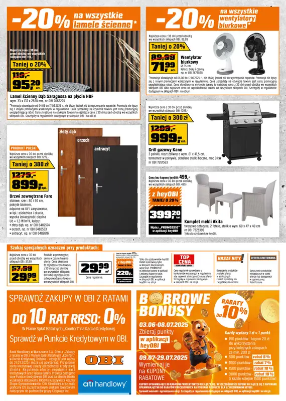 OBI - gazetka promocyjna Gazetka od środy 04.06 do wtorku 17.06 - strona 16