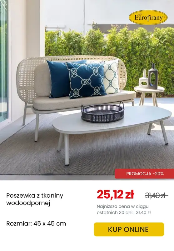 Eurofirany - gazetka promocyjna Taras gotowy na lato od środy 04.06  - strona 7