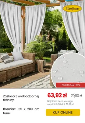 Eurofirany - gazetka promocyjna Taras gotowy na lato od środy 04.06  - strona 11 Eurofirany - gazetka promocyjna Taras gotowy na lato od środy 04.06  - strona 11