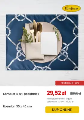 Eurofirany - gazetka promocyjna Taras gotowy na lato od środy 04.06  - strona 9 Eurofirany - gazetka promocyjna Taras gotowy na lato od środy 04.06  - strona 9