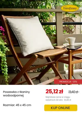 Eurofirany - gazetka promocyjna Taras gotowy na lato od środy 04.06  - strona 3 Eurofirany - gazetka promocyjna Taras gotowy na lato od środy 04.06  - strona 3