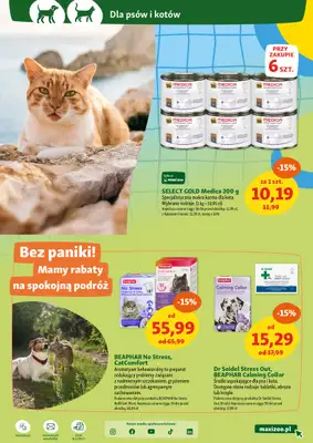 MAXI ZOO - gazetka promocyjna Maxi Zoo - Wszystko dla Twojego pupila od czwartku 05.06 do środy 11.06 - strona 13 MAXI ZOO - gazetka promocyjna Maxi Zoo - Wszystko dla Twojego pupila od czwartku 05.06 do środy 11.06 - strona 13