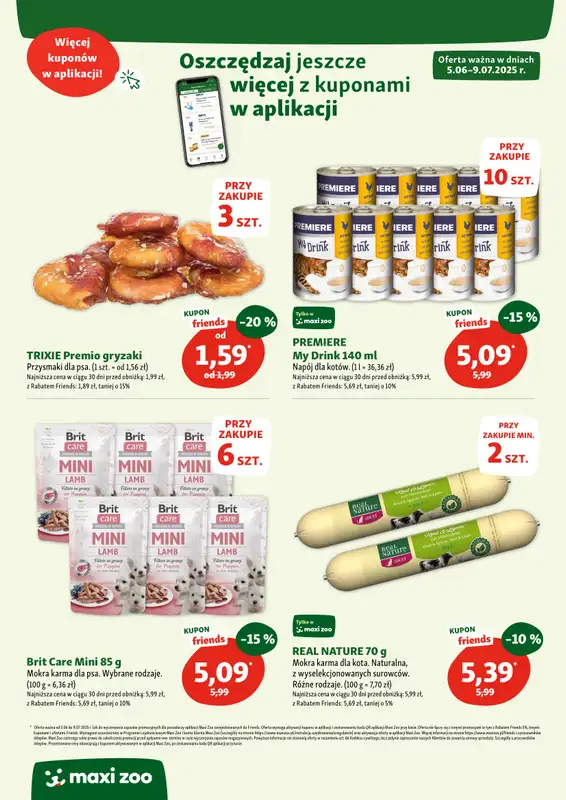 MAXI ZOO - gazetka promocyjna Maxi Zoo - Wszystko dla Twojego pupila od czwartku 05.06 do środy 11.06 - strona 16