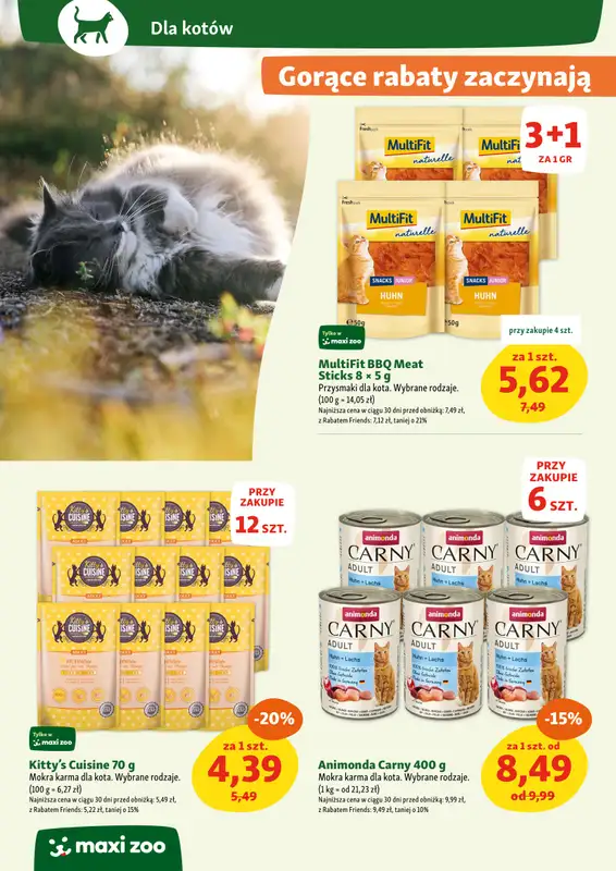 MAXI ZOO - gazetka promocyjna Maxi Zoo - Wszystko dla Twojego pupila od czwartku 05.06 do środy 11.06 - strona 10