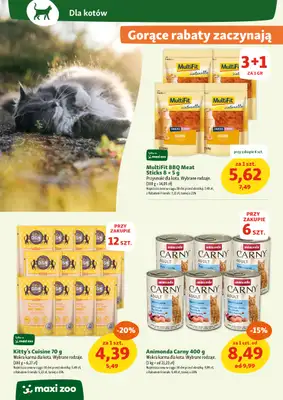 MAXI ZOO - gazetka promocyjna Maxi Zoo - Wszystko dla Twojego pupila od czwartku 05.06 do środy 11.06 - strona 10 MAXI ZOO - gazetka promocyjna Maxi Zoo - Wszystko dla Twojego pupila od czwartku 05.06 do środy 11.06 - strona 10