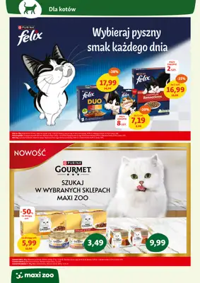 MAXI ZOO - gazetka promocyjna Maxi Zoo - Wszystko dla Twojego pupila od czwartku 05.06 do środy 11.06 - strona 15 MAXI ZOO - gazetka promocyjna Maxi Zoo - Wszystko dla Twojego pupila od czwartku 05.06 do środy 11.06 - strona 15
