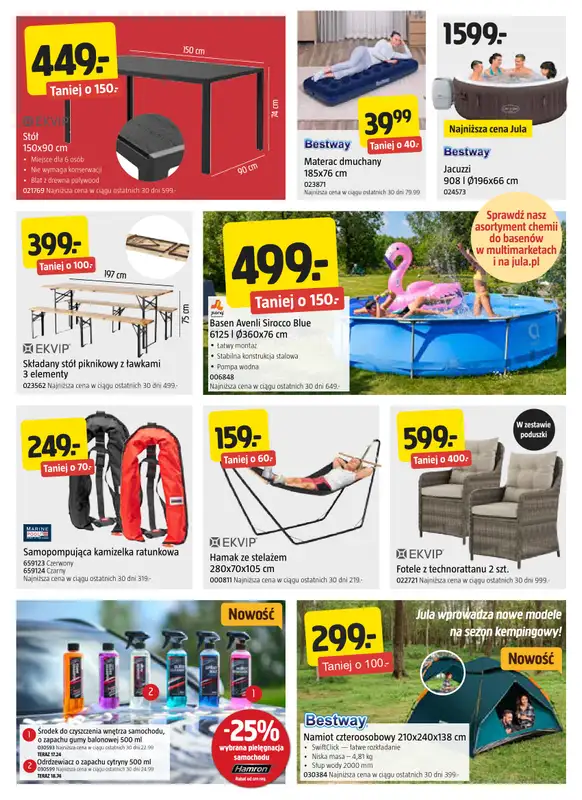 Jula - gazetka promocyjna Gazetka od czwartku 05.06 do środy 18.06 - strona 2