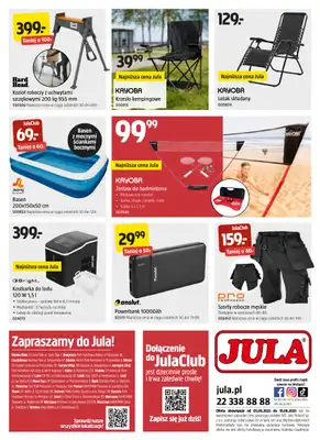 Jula - gazetka promocyjna Gazetka od czwartku 05.06 do środy 18.06 - strona 10 Jula - gazetka promocyjna Gazetka od czwartku 05.06 do środy 18.06 - strona 10