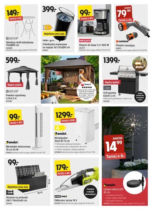 Jula - gazetka promocyjna Gazetka od czwartku 05.06 do środy 18.06 - strona 3