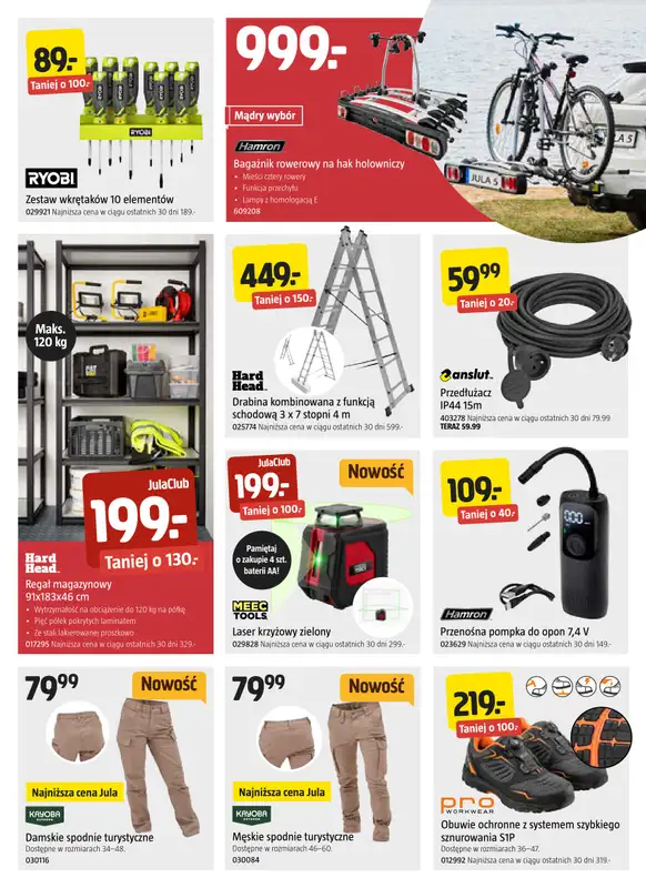 Jula - gazetka promocyjna Gazetka od czwartku 05.06 do środy 18.06 - strona 7