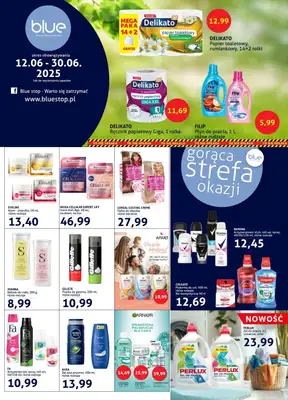 Blue Stop - gazetka promocyjna Gazetka od czwartku 12.06 do poniedziałku 30.06