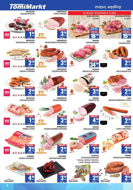 Tomi Markt - gazetka promocyjna Gazetka od piątku 06.06 do środy 18.06 - strona 2