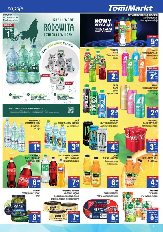 Tomi Markt - gazetka promocyjna Gazetka od piątku 06.06 do środy 18.06 - strona 5
