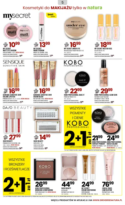 Drogerie Natura - gazetka promocyjna Gazetka od czwartku 05.06 do niedzieli 22.06 - strona 5