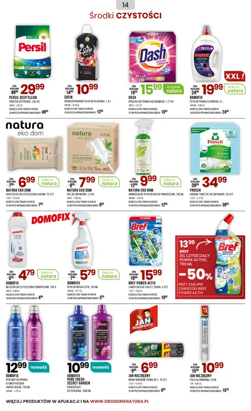 Drogerie Natura - gazetka promocyjna Gazetka od czwartku 05.06 do niedzieli 22.06 - strona 14