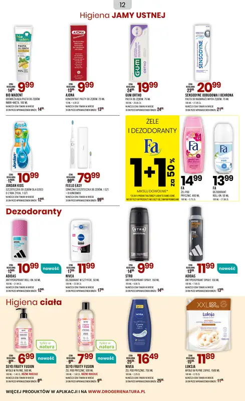 Drogerie Natura - gazetka promocyjna Gazetka od czwartku 05.06 do niedzieli 22.06 - strona 12