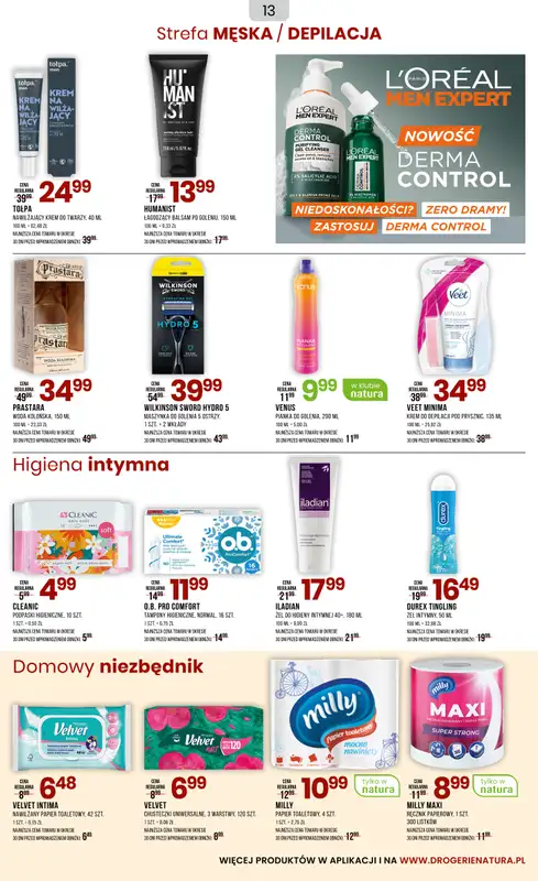 Drogerie Natura - gazetka promocyjna Gazetka od czwartku 05.06 do niedzieli 22.06 - strona 13