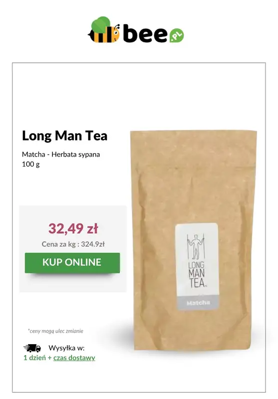 Bee.pl - gazetka promocyjna Rytuał z matchą od czwartku 05.06 do środy 11.06 - strona 8