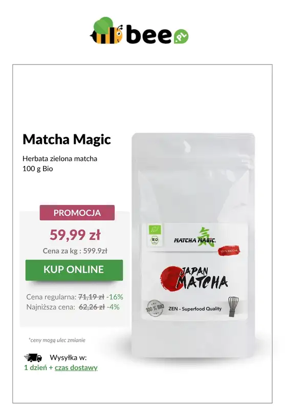 Bee.pl - gazetka promocyjna Rytuał z matchą od czwartku 05.06 do środy 11.06 - strona 3