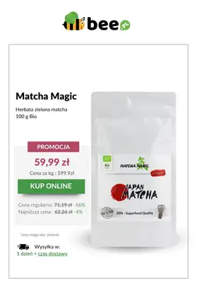 Bee.pl - gazetka promocyjna Rytuał z matchą od czwartku 05.06 do środy 11.06 - strona 3 Bee.pl - gazetka promocyjna Rytuał z matchą od czwartku 05.06 do środy 11.06 - strona 3