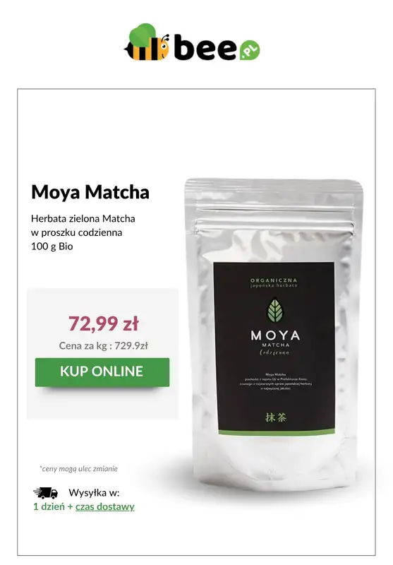 Bee.pl - gazetka promocyjna Rytuał z matchą od czwartku 05.06 do środy 11.06 - strona 5