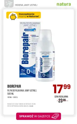 Drogerie Natura - gazetka promocyjna Higiena jamy ustnej - szczoteczki i pasty na promocji! od poniedziałku 09.06 do niedzieli 22.06 - strona 5