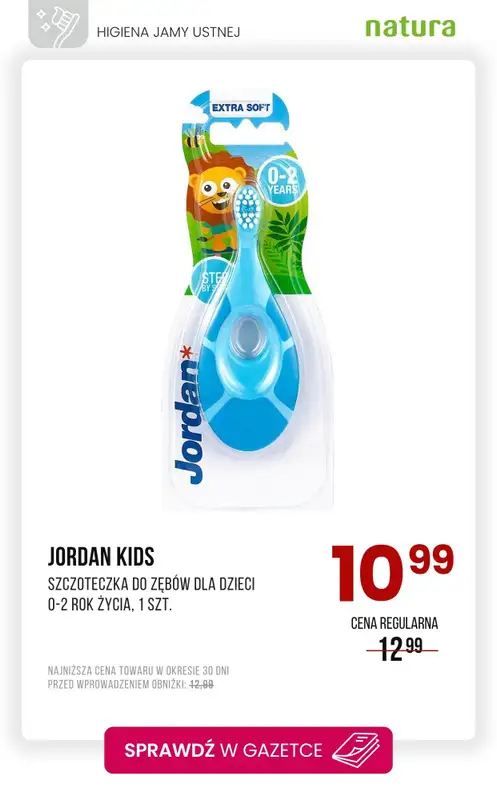 Drogerie Natura - gazetka promocyjna Higiena jamy ustnej - szczoteczki i pasty na promocji! od poniedziałku 09.06 do niedzieli 22.06 - strona 4