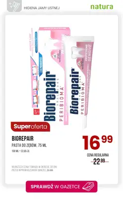 Drogerie Natura - gazetka promocyjna Higiena jamy ustnej - szczoteczki i pasty na promocji! od poniedziałku 09.06 do niedzieli 22.06 - strona 3