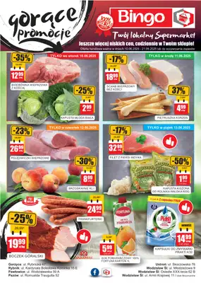 Bingo - gazetka promocyjna Gazetka od wtorku 10.06 do soboty 21.06