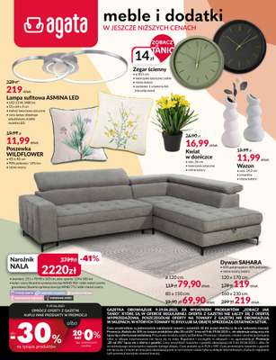 Salony Agata - gazetka promocyjna Gazetka od poniedziałku 09.06 do niedzieli 29.06