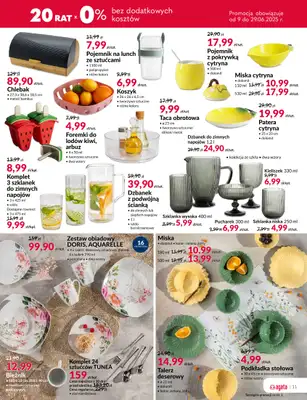 Salony Agata - gazetka promocyjna Gazetka od poniedziałku 09.06 do niedzieli 29.06 - strona 11