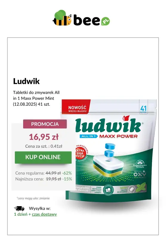 Bee.pl - gazetka promocyjna Ceny WOW! Złap HITY WEEKENDU od piątku 06.06 do poniedziałku 09.06 - strona 4