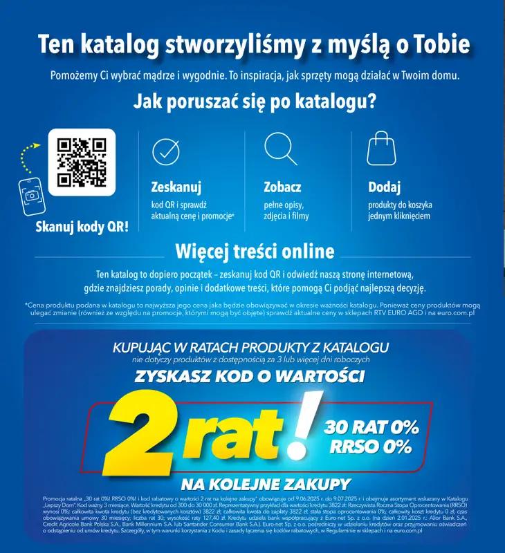 RTV EURO AGD - gazetka promocyjna Katalog od wtorku 10.06 do środy 09.07 - strona 2