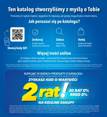 RTV EURO AGD - gazetka promocyjna Katalog od wtorku 10.06 do środy 09.07 - strona 2 RTV EURO AGD - gazetka promocyjna Katalog od wtorku 10.06 do środy 09.07 - strona 2